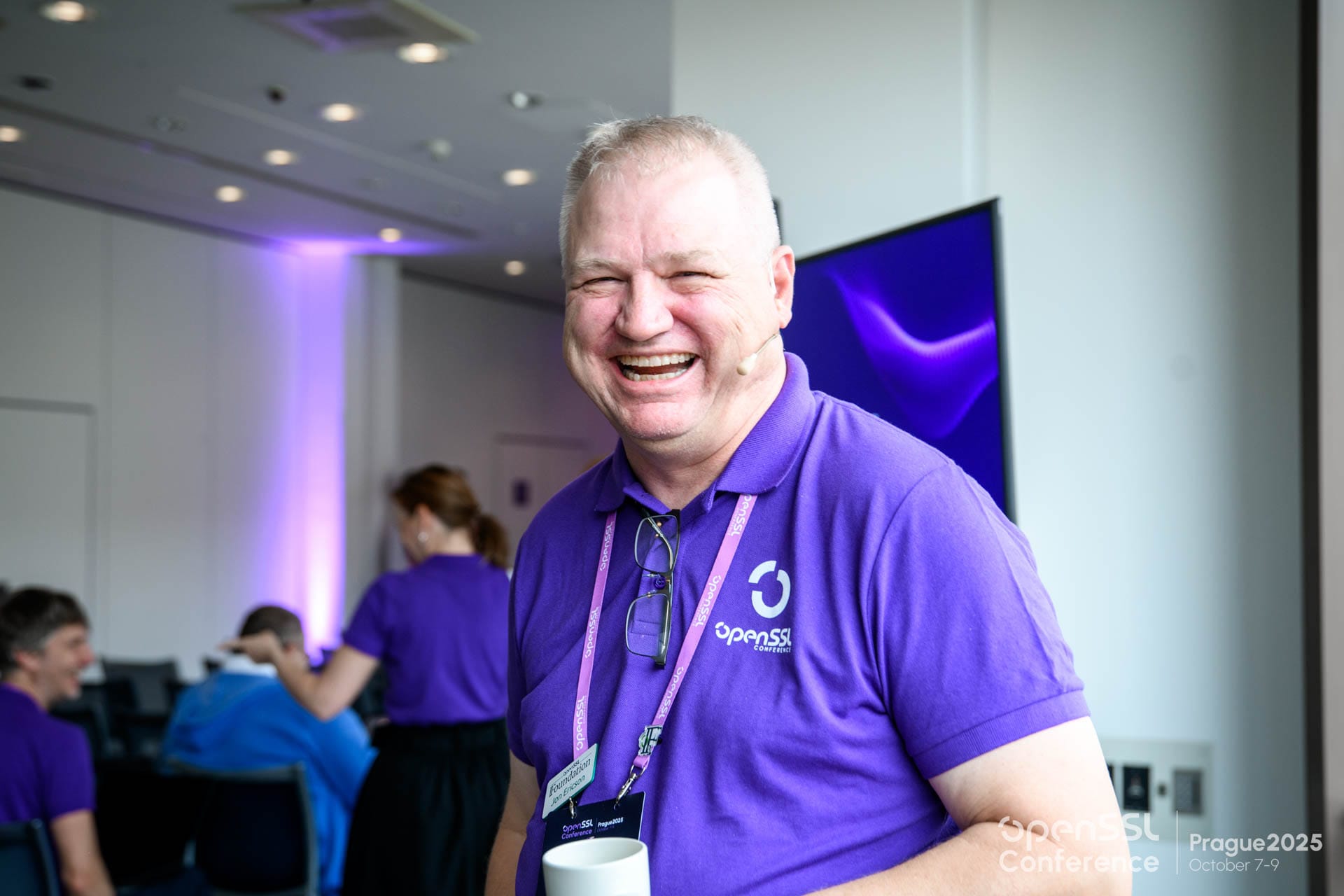 Panel discussion at the OpenSSL Conference. Photo: OpenSSL Corporation