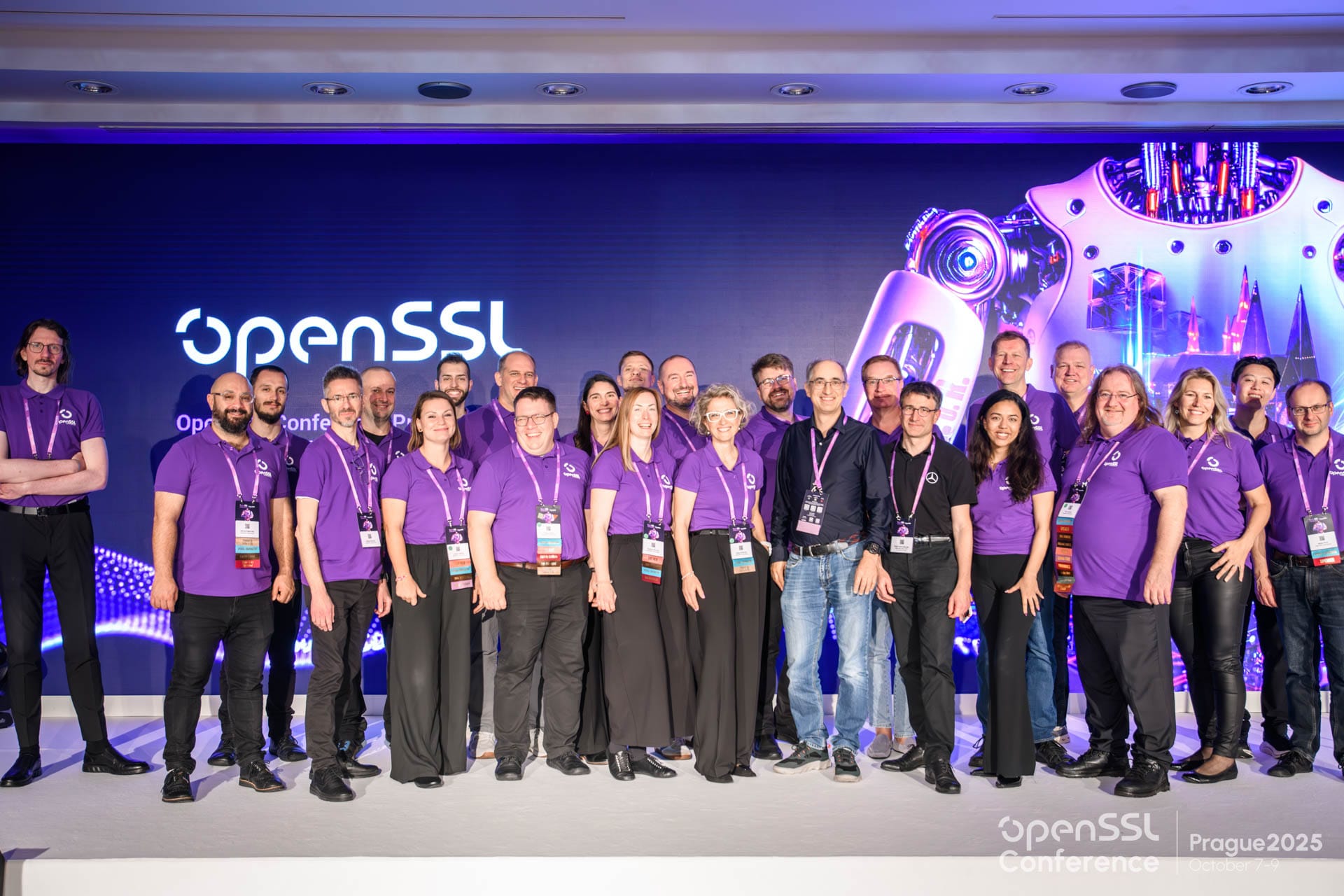 Anton Arapov at the OpenSSL Conference Prague 2025. Photo: OpenSSL Corporation