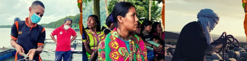 ICCA Consortium member communities across Colombia, Morocco, and Southeast Asia