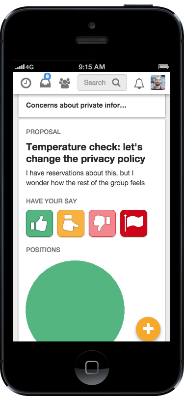Thread: Concerns about private information. Proposal: Temperature Check: we should change the privacy policy. I have reservations about this, but I wonder how the group feels