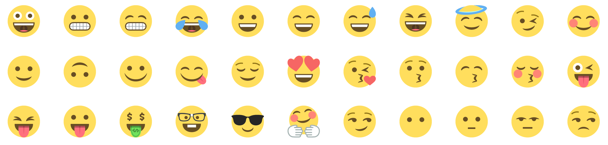 more emojis